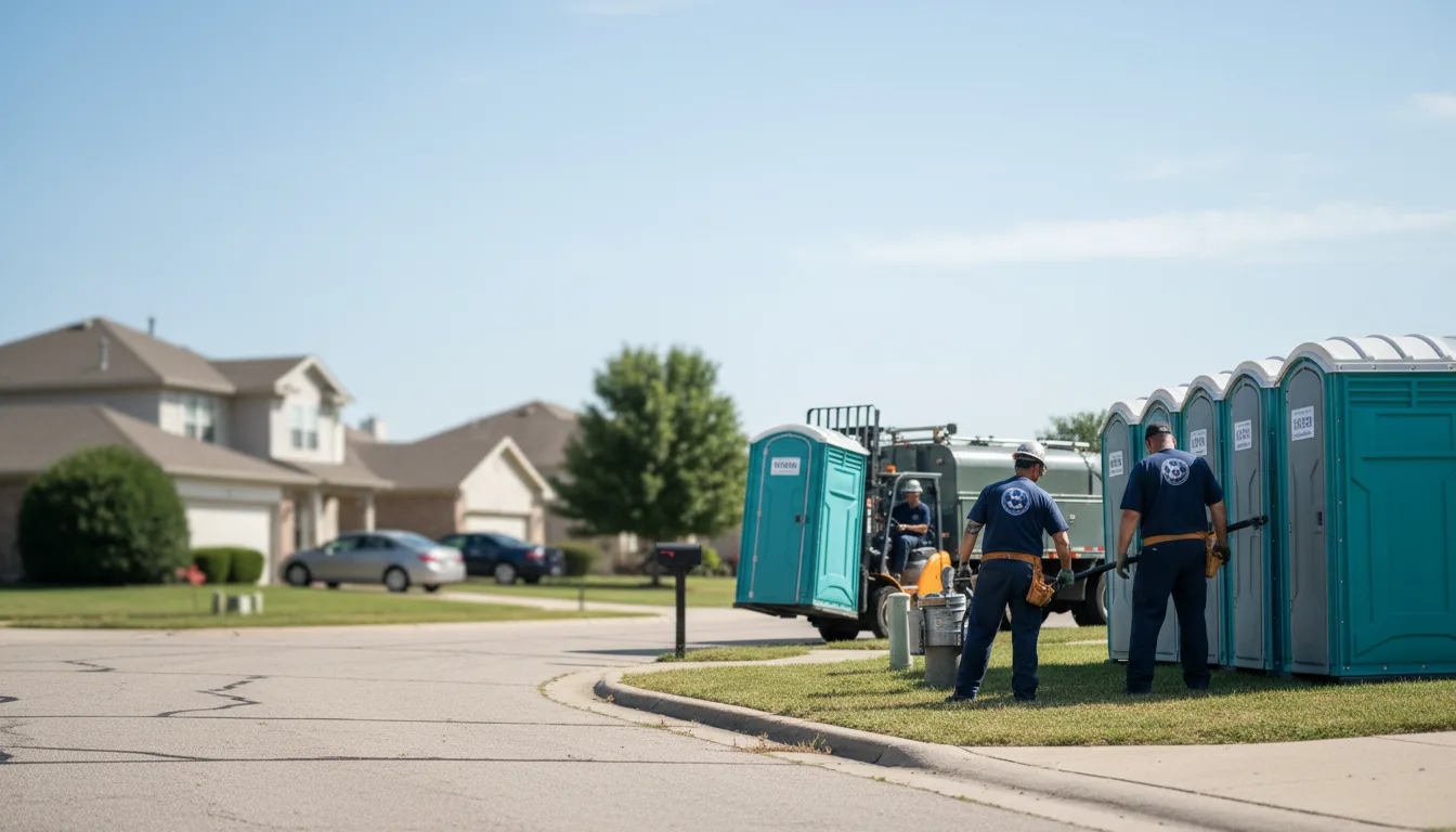 Porta Potty Rental in Pleasantville, OH near me